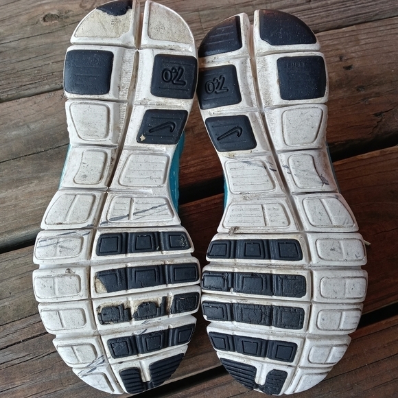 Nike Womens Free 7.0 396044-431 Blue Running Shoes Lace Up Low Top Size 9.5 - Picture 8 of 8